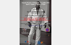 STAGE DE JUDO AVEC MAITRE IDDA LAURENT 8EME DAN