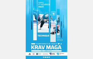CHAMPIONNAT DE FRANCE KRAV MAGA TECHNIQUE FFK 2020