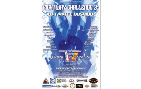FIGHTWAY CHALLENGE 3 ULTIMATE BUSHIDO A MARSEILLE