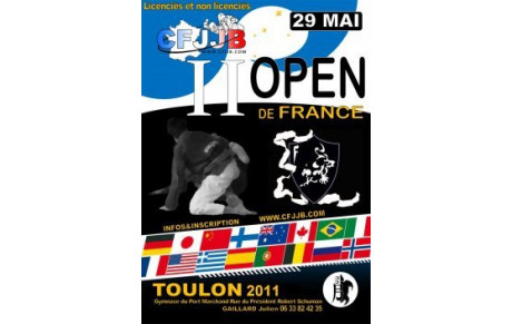 2EME OPEN DE FRANCE CFJJB A TOULON