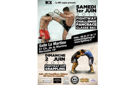 FIGHTWAY CHALLENGE PANCRACE &amp; FIGHTWAY CUP GRAPPLING 2013