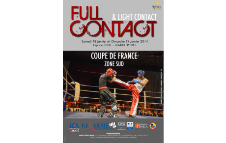 COUPE DE FRANCE FFKDA DE FULL CONTACT ZONE SUD