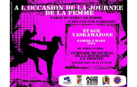 STAGE TASKAMAZONES SPECIAL &quot;JOURNEE DE LA FEMME&quot;