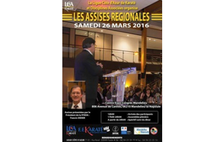 LES ASSISES REGIONALES FFKDA