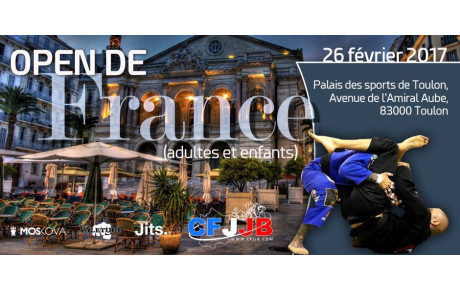 OPEN FRANCE DE JIU-JITSU BRESILIEN