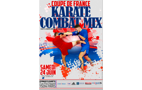 COUPE DE FRANCE DE KARATE COMBAT MIX FFKDA