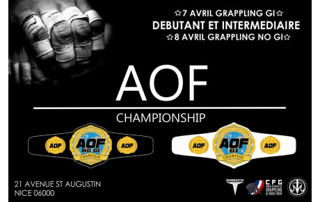 AOF GI &amp; NOGI CHAMPIONSHIP 2018