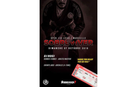 SOBREVIVER OPEN DE JIU-JITSU GI &amp; NOGI A MARSEILLE