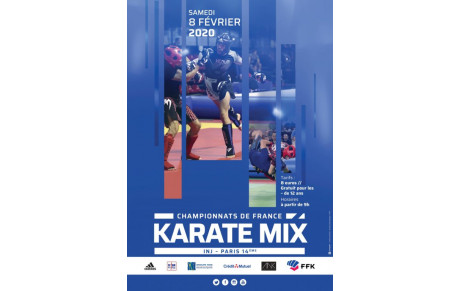 CHAMPIONNAT DE FRANCE DE KARATE MIX FFK 2020