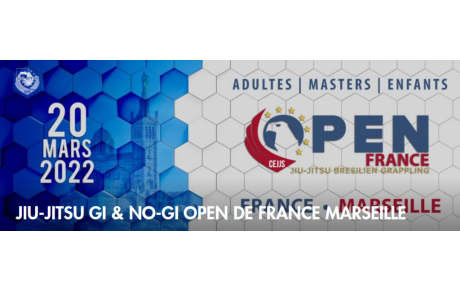 OPEN FRANCE CEJJS GI &amp; GRAPPLING 2022