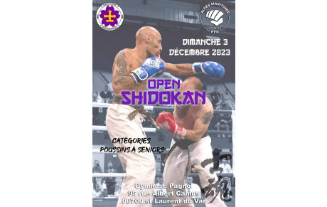 OPEN SHIDOKAN KARATE FFK 2023