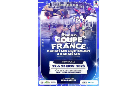 COUPE DE FRANCE KARATE MIX FFK ZONE SUD